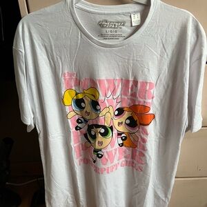 Cartoon Network Powerpuff Girls White Tee